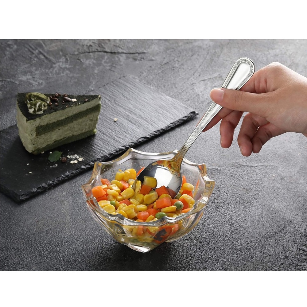 11 x Elegant Stainless Steel tablespoon